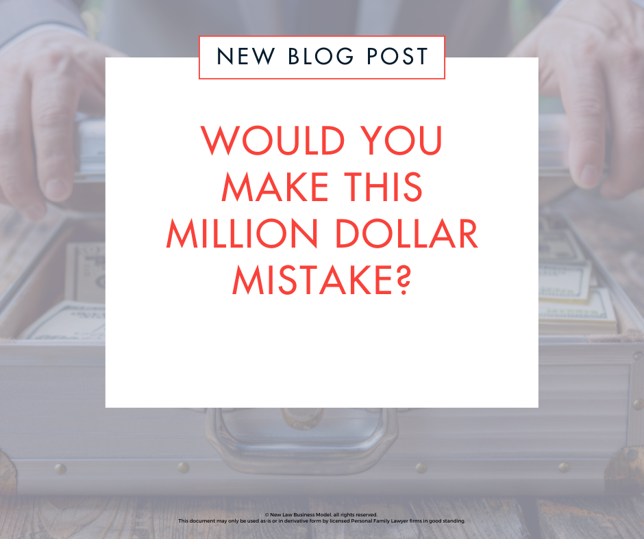 Would You Make This Million Dollar Mistake?