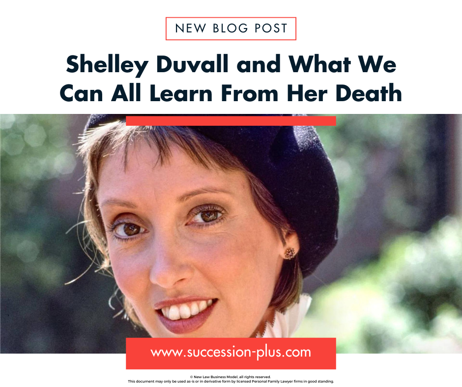 What we can learn from Shelley Duvall's Death