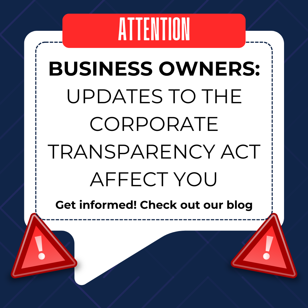 BOI/CTA UPDATE: Appeals Court Reinstates – Then Suspends – Corporate Transparency Act Filing Requirement